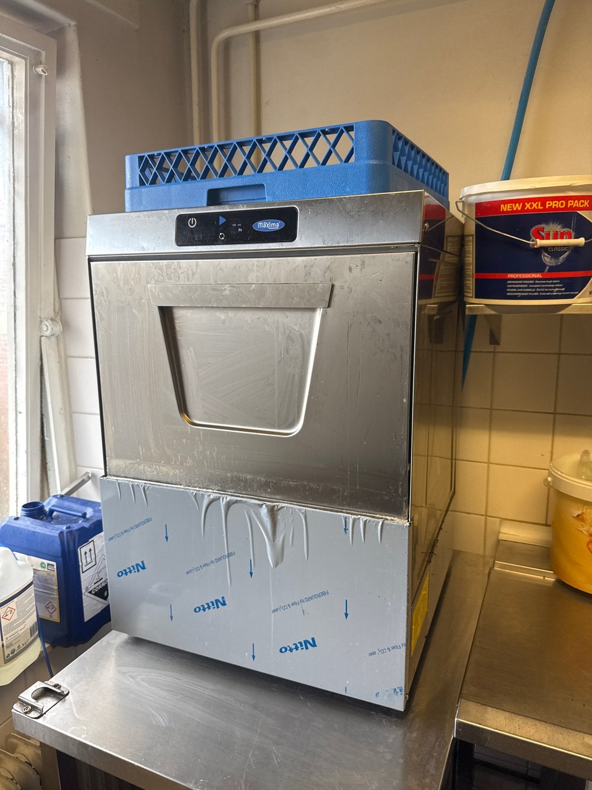Maxima Horeca Vaatwasser HQ600 Ultra, Ophalen, Gebruikt, 60 cm of meer, 14 tot 18 liter