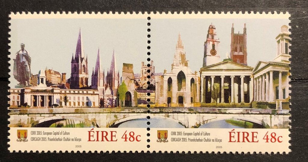 Ierland  Cork Cultuurhoofdstad M134/35***, Ophalen of Verzenden, Ierland, Postfris
