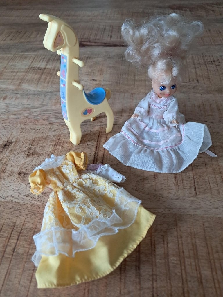 vintage My Little Pony Hasbro G1 Megan doll, Ophalen of Verzenden, Zo goed als nieuw, Popje