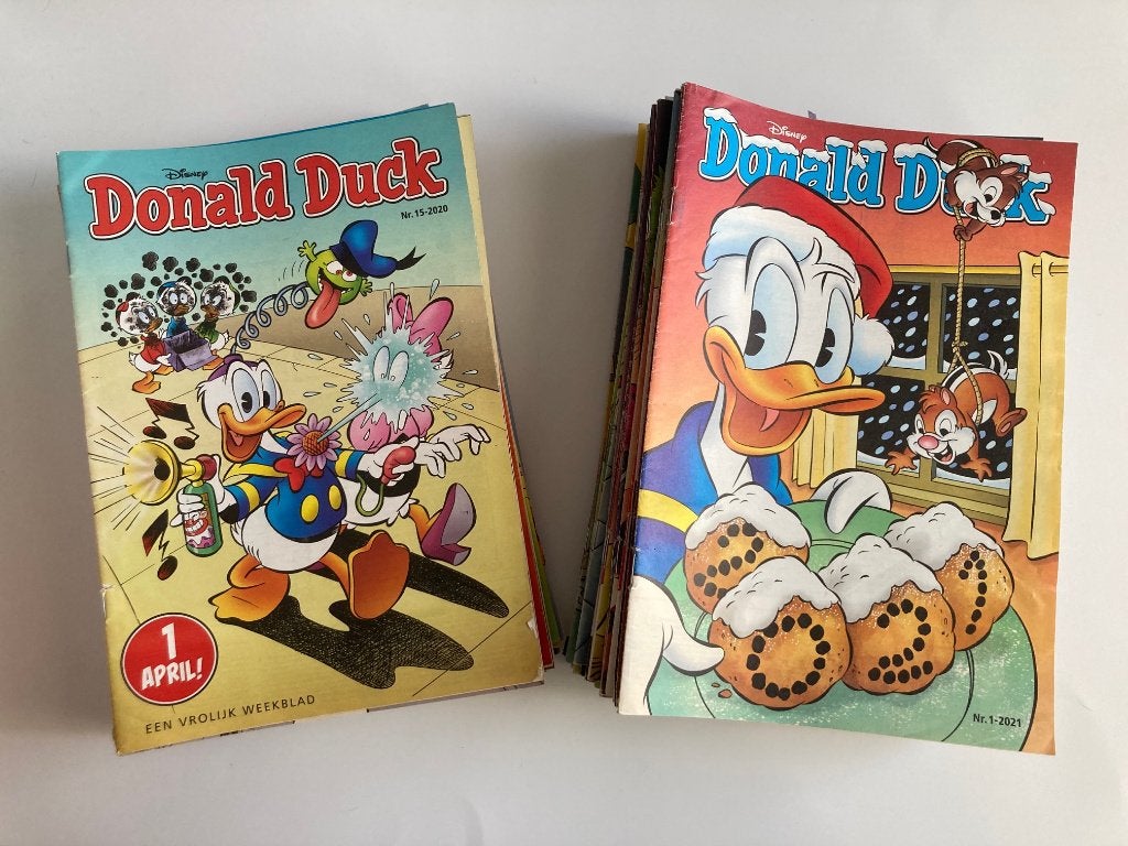 Donald Duck weekbladen 74 stuks, Meerdere comics, Ophalen of Verzenden, Zo goed als nieuw, Europa