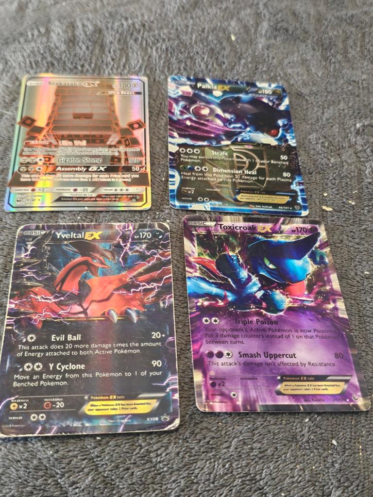 Pokemon  kaarten 4 stuks, Ophalen of Verzenden