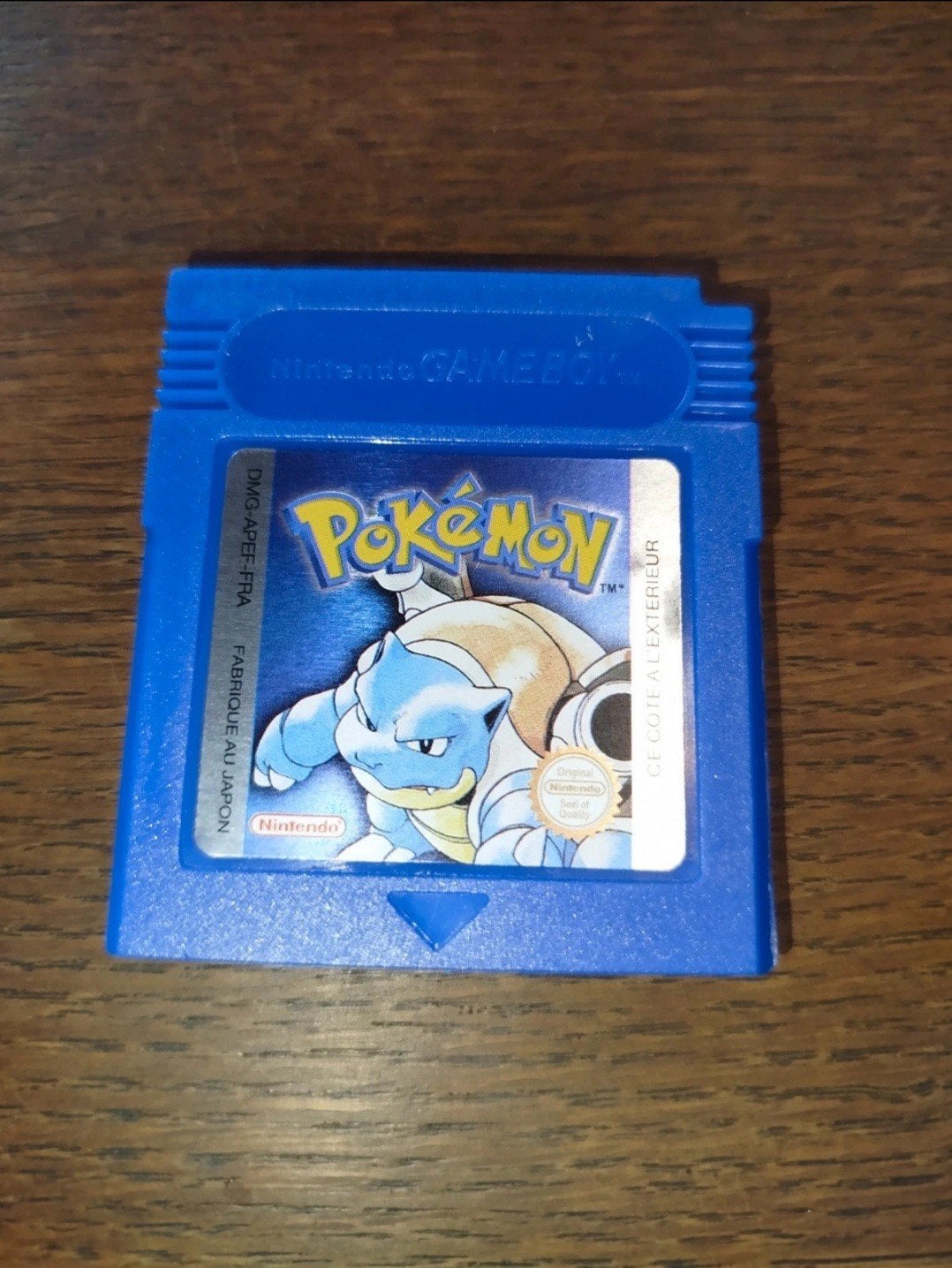 Pokémon Blauw (Franse versie) Game Boy, Spelcomputers en Games, 1 speler, Ophalen of Verzenden, Zo goed als nieuw, Role Playing Game (Rpg)