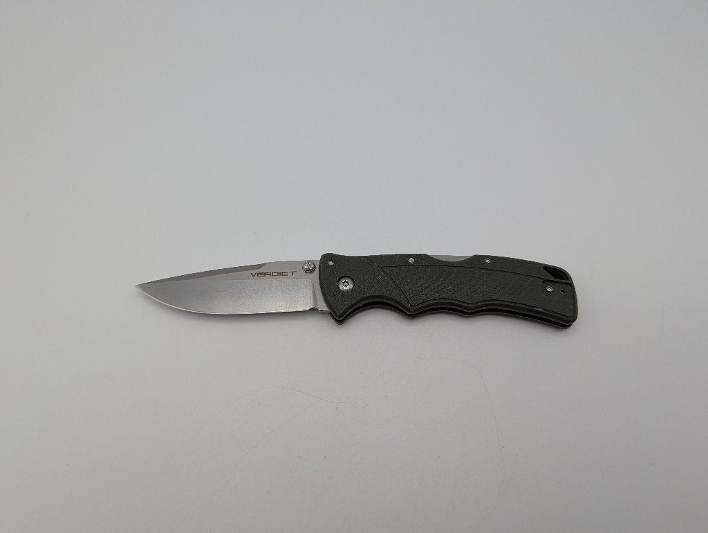 Cold Steel Verdict Black zakmes, Ophalen of Verzenden, Zo goed als nieuw