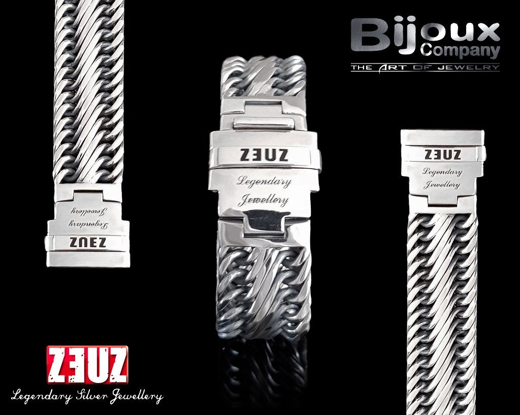 AANBIEDING zilveren Z3UZ Nemesis armbanden, 40 - 50% KORTING, Ophalen of Verzenden, Nieuw, Zilver, Zilver