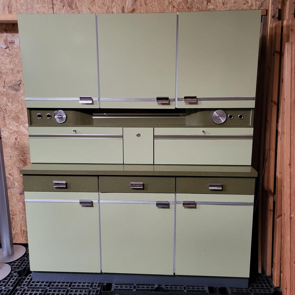 Vintage keukenkast., Ophalen, Gebruikt, Minder dan 150 cm, Minder dan 100 cm