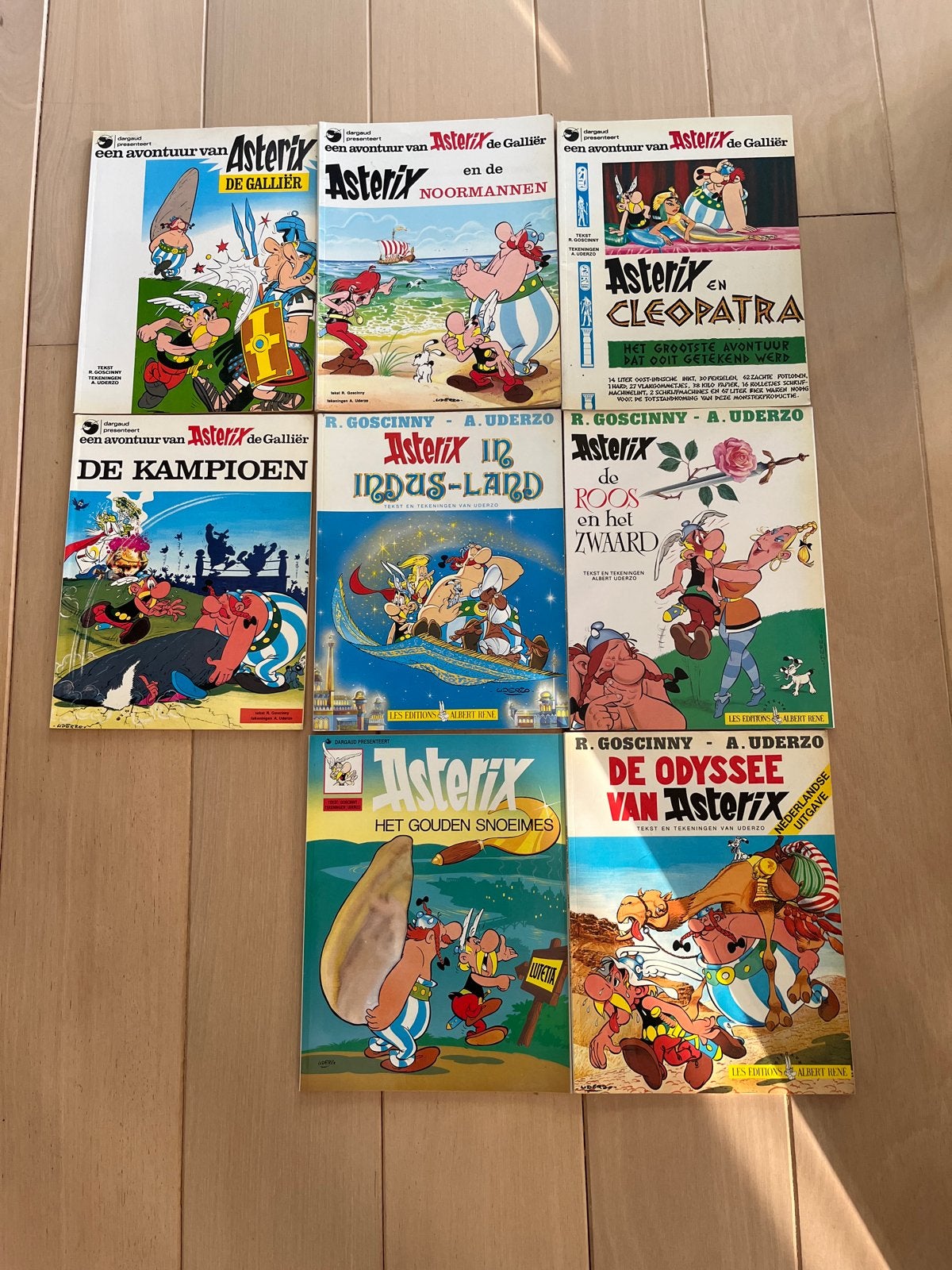 Asterix stripboeken - 8 stuks, Boeken, Stripboeken, Meerdere stripboeken, Ophalen of Verzenden, Gelezen
