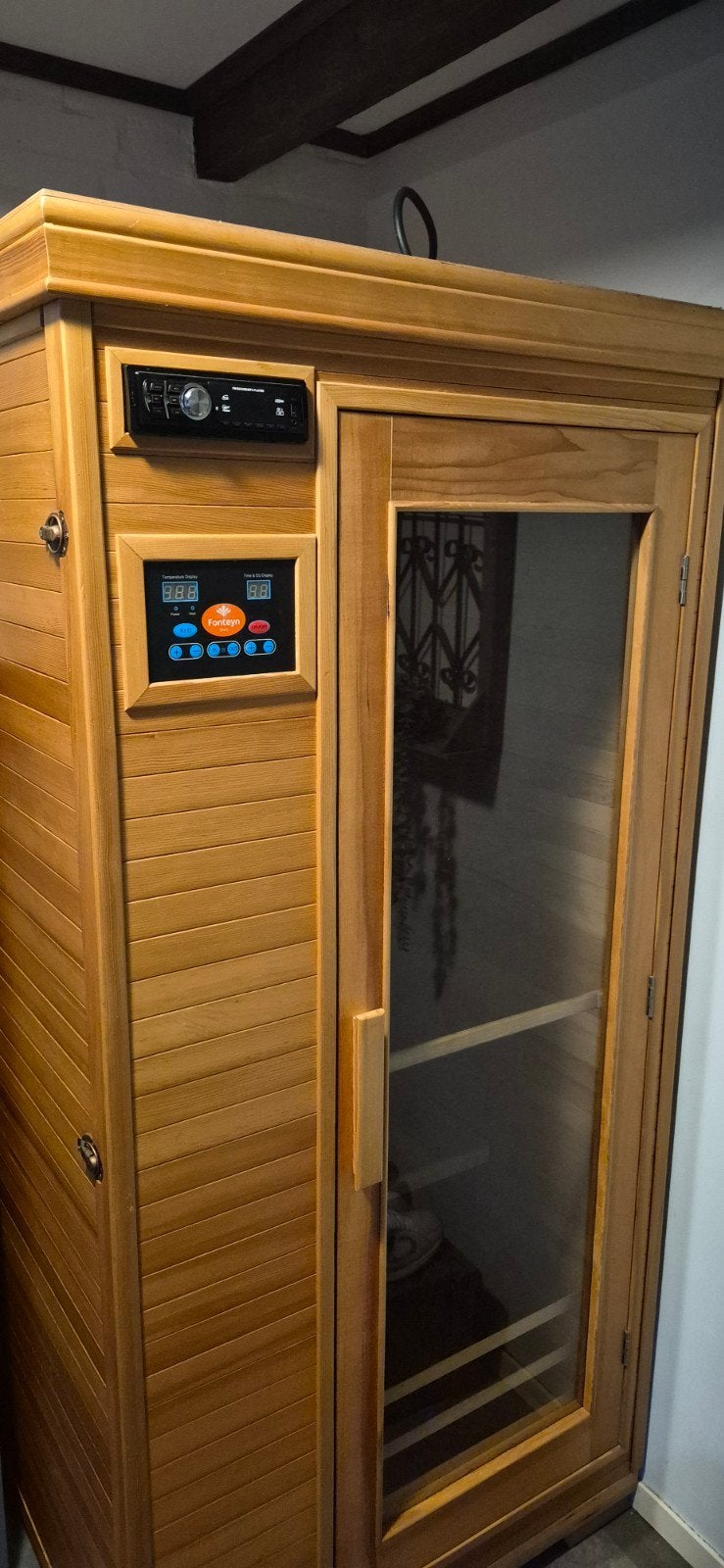 Defecte infrarood sauna, Ophalen of Verzenden, Gebruikt, Complete sauna