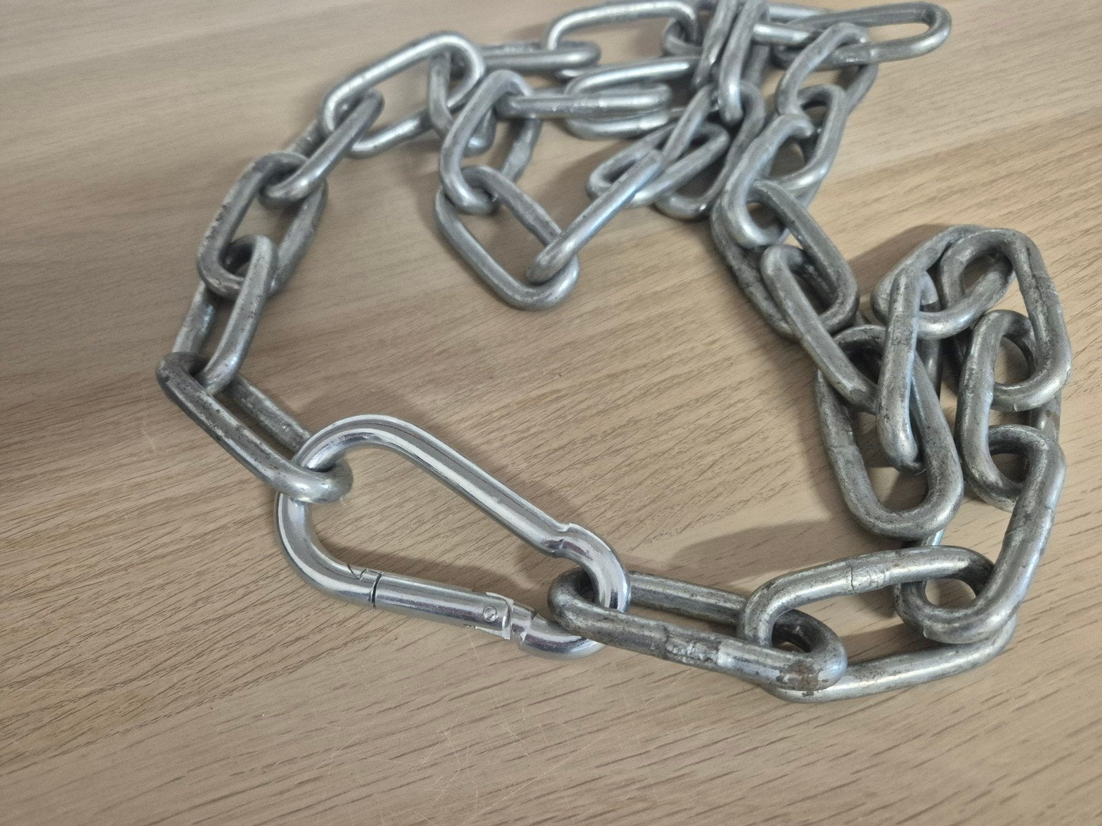 Metalen kettingen  180cm, Doe-het-zelf en Verbouw, Ophalen of Verzenden, Gebruikt, 100 tot 250 mm, Overige typen