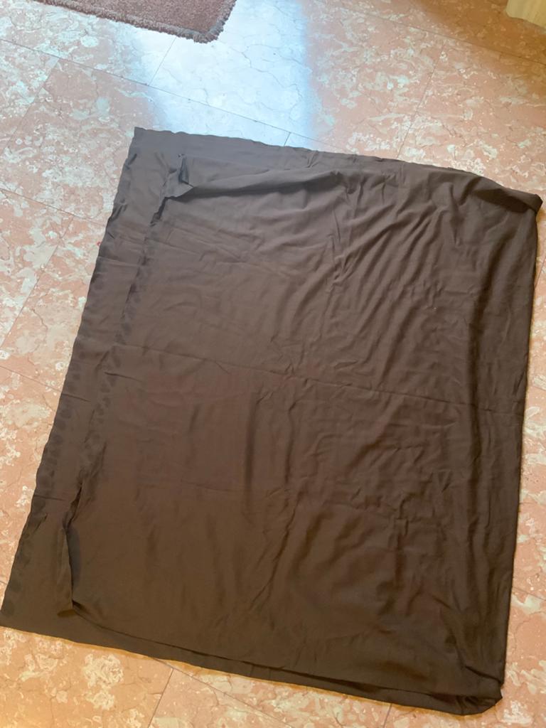 Bruin jersey stof, 120 cm of meer, Nieuw, Ophalen of Verzenden, Katoen