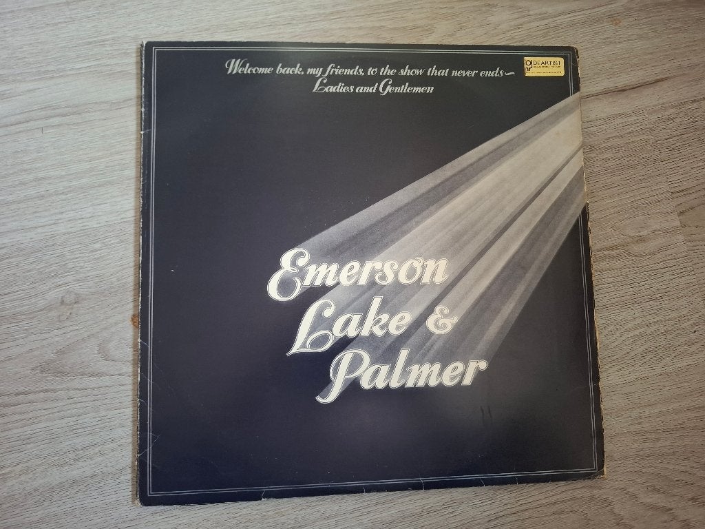 3 LP Emerson, Lake & Palmer – Welcome Back My Friends.(1974), Boxset, Ophalen of Verzenden, 12 inch, Originele persing