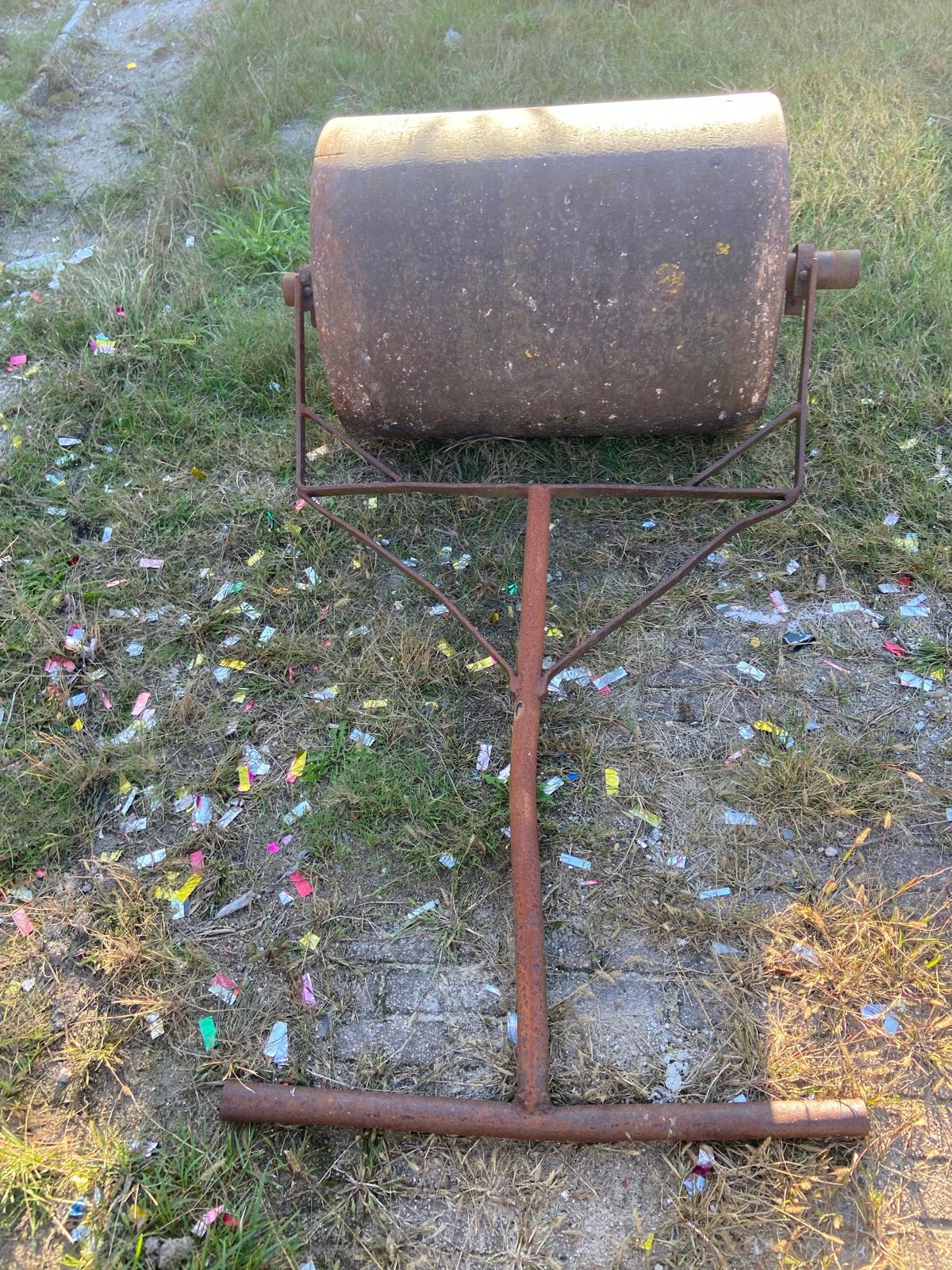 Grote Grondwals / Graswals voor tuin en gazon, Tuin en Terras, Ophalen, Gebruikt