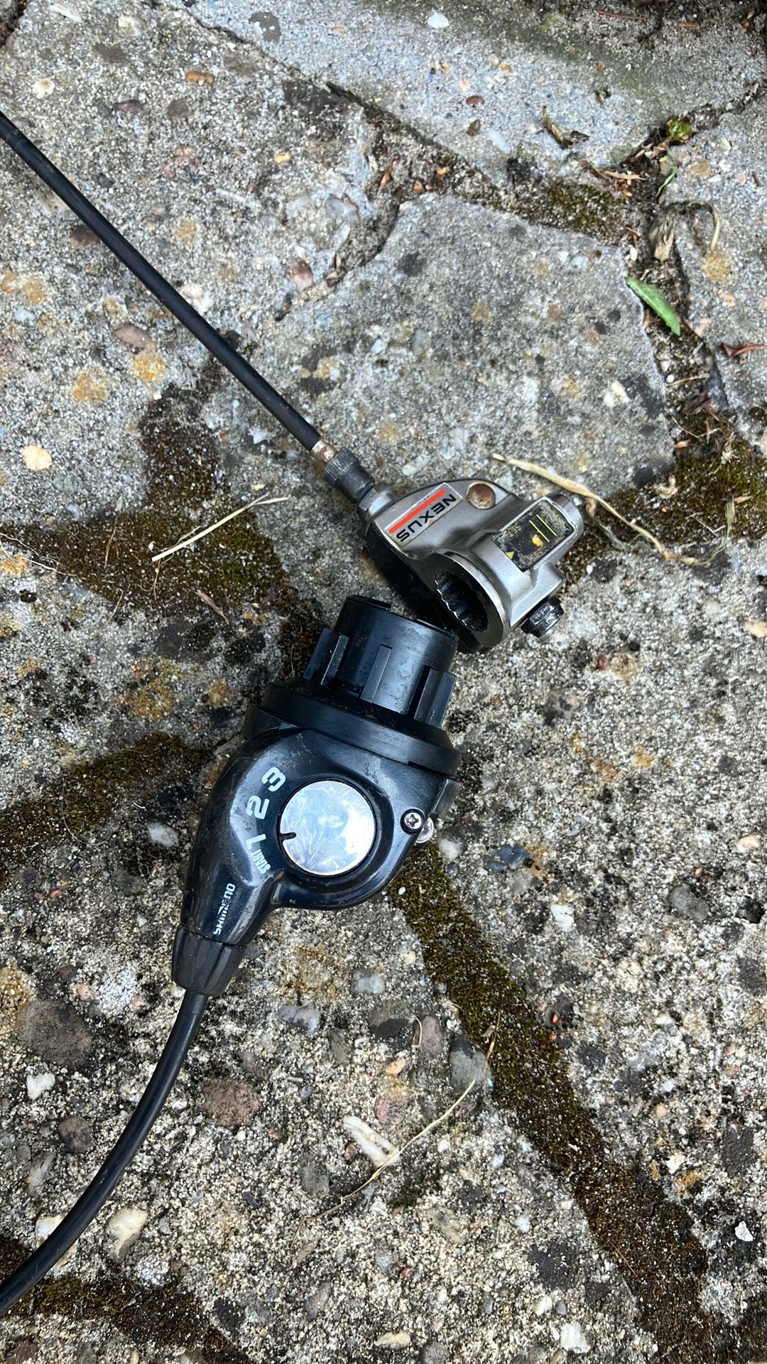 Shimano nexus 3 versnellingen shifterset, Ophalen of Verzenden, Gebruikt, Overige typen