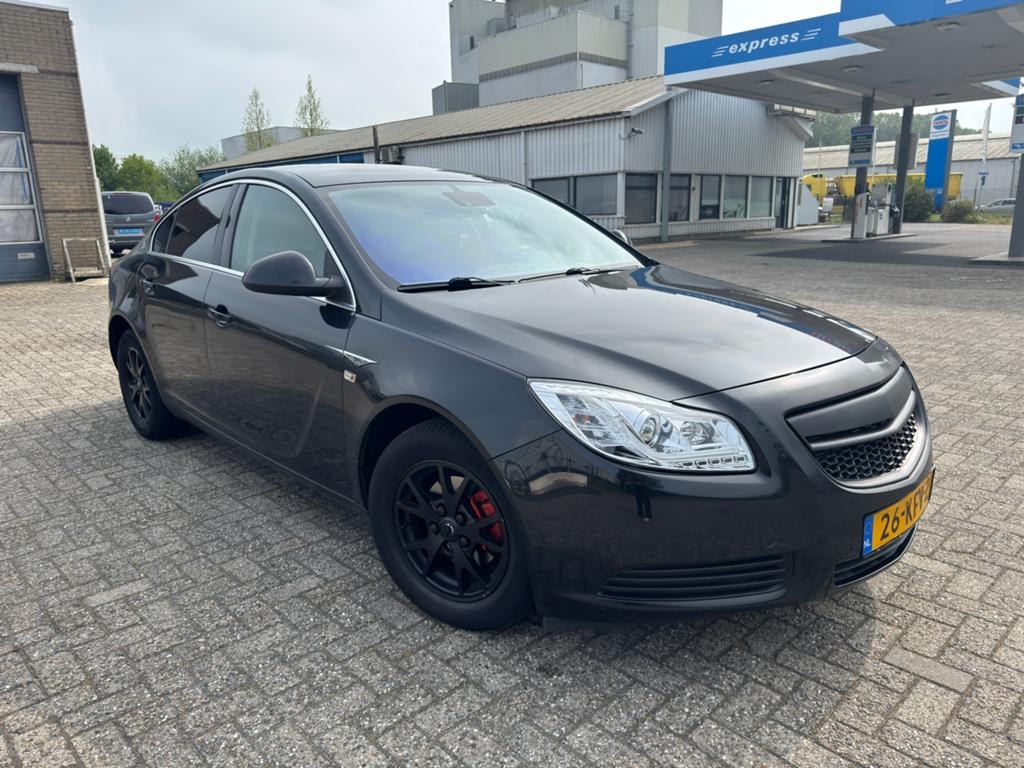 Opel Insignia 1.6 | NAP | Nieuwe APK | Airco, Auto's, Voorwielaandrijving, 4 cilinders, 116 pk, Zwart