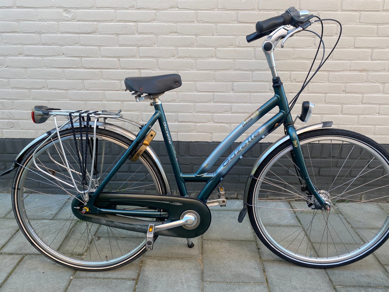 Gazelle Davos, Ophalen, 53 tot 56 cm, Versnellingen, Zo goed als nieuw