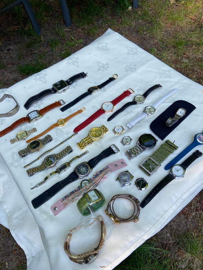 Groot lot vintage horloge’s, Ophalen of Verzenden, Overige materialen, Overige merken