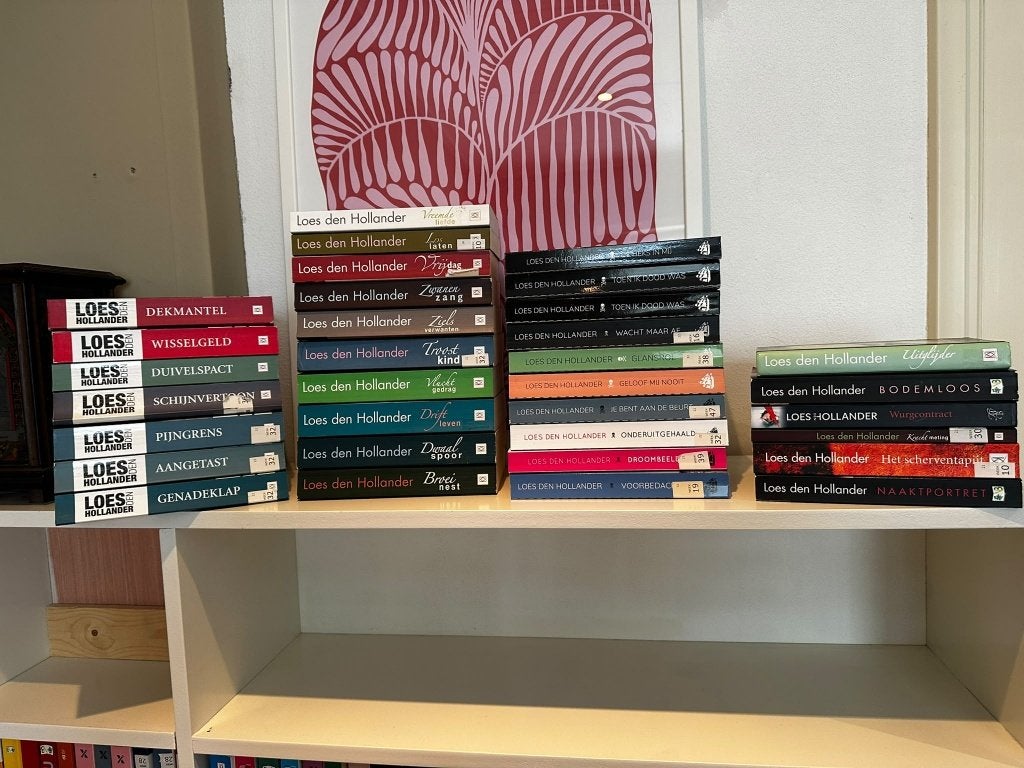 Loes den Hollander - Boekenpakket 32 boeken - Thrillers, Boeken, Ophalen, Zo goed als nieuw, Loes den Hollander