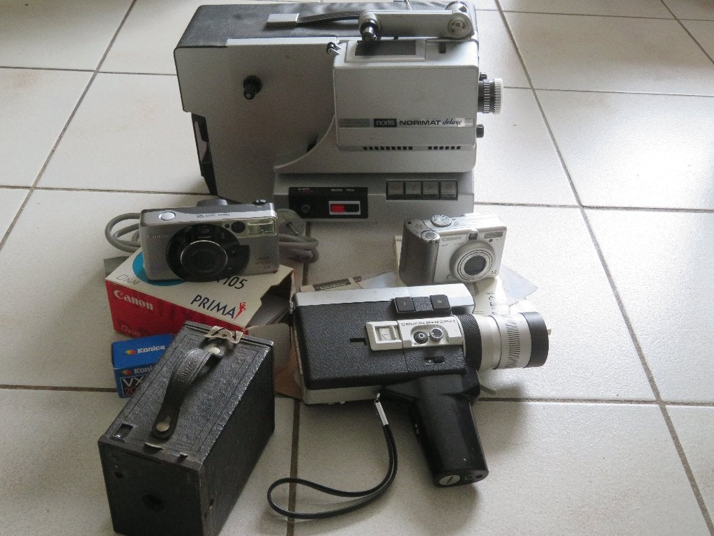 NorisNorimat Super8 film Projector, camera, 3x foto toestel, Ophalen of Verzenden, 8mm film