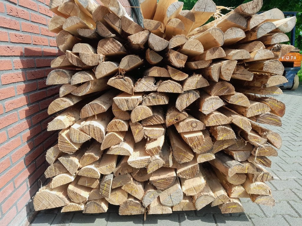 Robinia halfronde planken liggers 250 cm lang 10/12cm, Tuin en Terras, Palen, Balken en Planken, Ophalen, Nieuw, 250 cm of meer