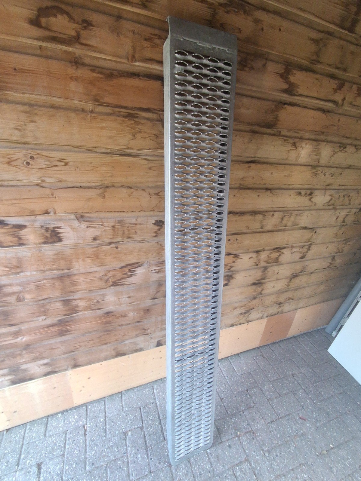 stevige aluminium Oprijplaat zie foto's, Auto diversen, Aanhangwagen-onderdelen, Ophalen, Gebruikt