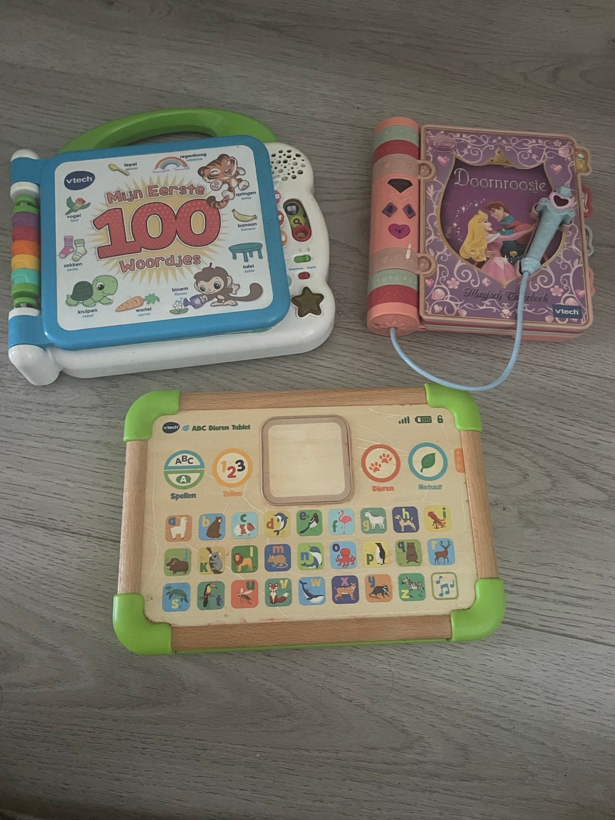 VTech Educatief Speelgoed Set: Mijn Eerste 100 Woordjes, Doo, Ophalen of Verzenden, Gebruikt, Taal en Lezen, Met geluid