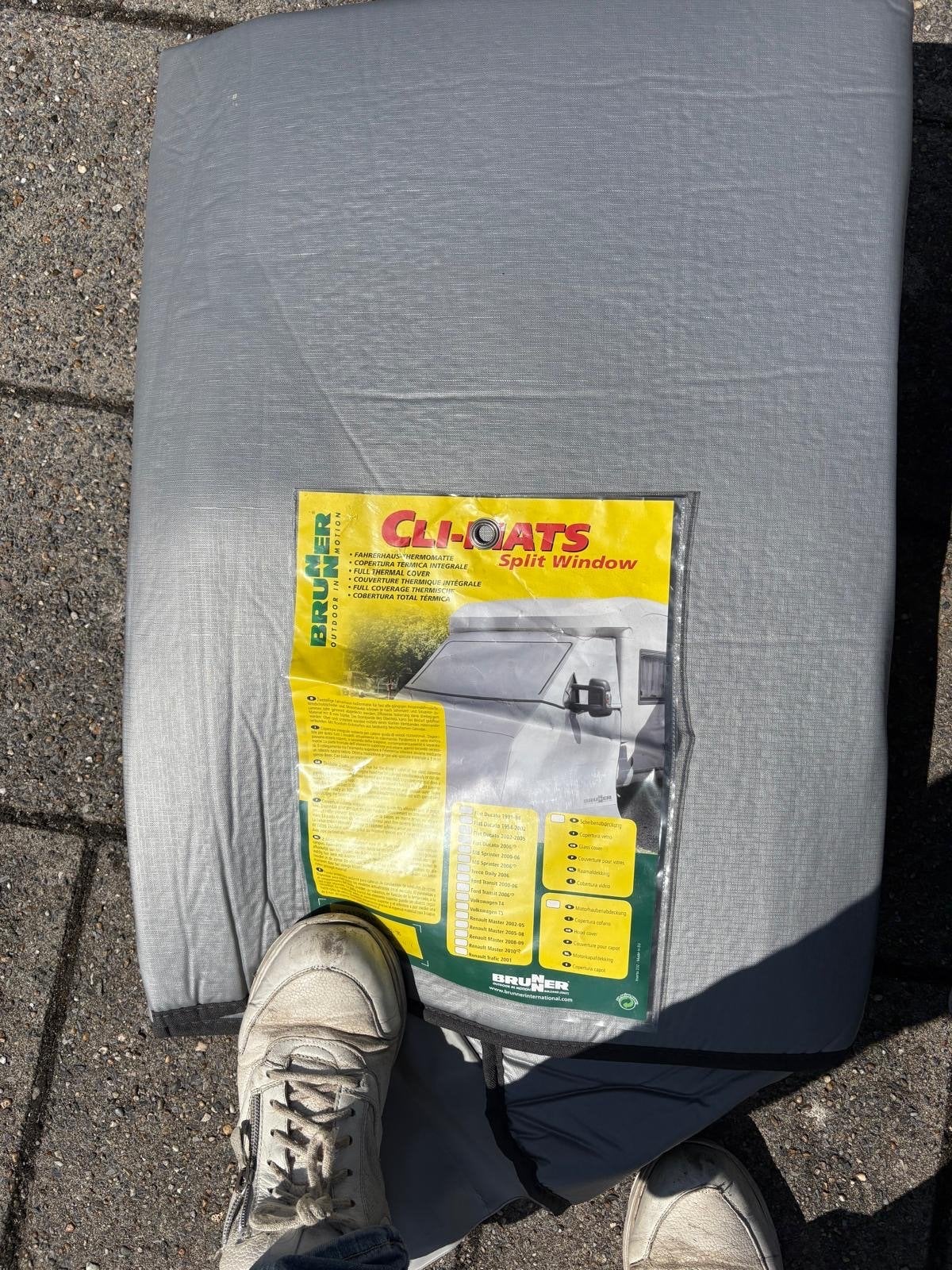 BRUNNER CLI-MATS Split Window Thermische Isolatie Camper, Ophalen, Zo goed als nieuw