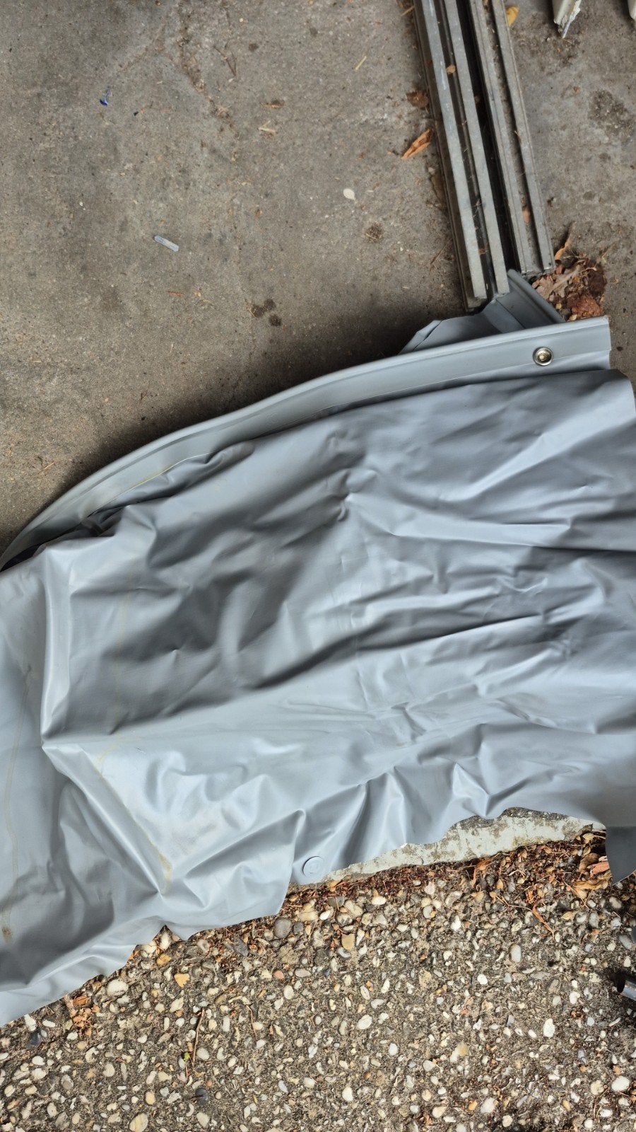 PVC tochtstrook voor aan de caravan 370cm lang, Caravans en Kamperen, Ophalen of Verzenden