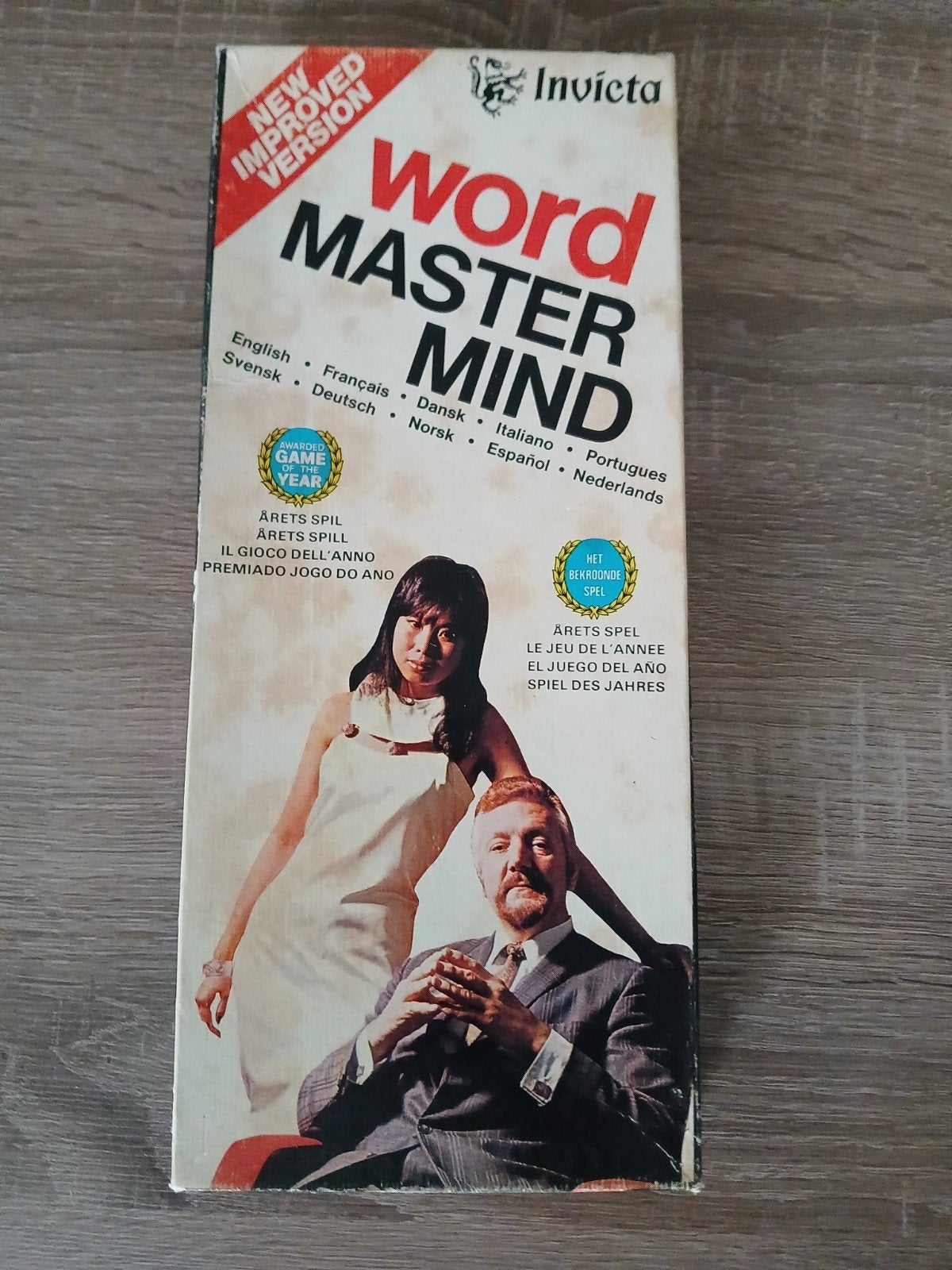 Word Master Mind bordspel van Invicta (vintage), Een of twee spelers, Ophalen of Verzenden, Gebruikt, Invicta