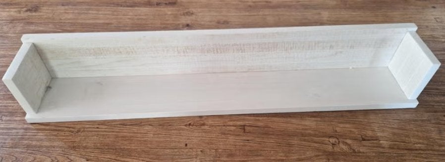 Wandplank whitewash, Huis en Inrichting, Ophalen, Zo goed als nieuw