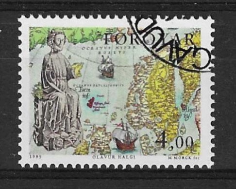 Denemarken (Faeröer) Michel 288 gestempeld, Ophalen of Verzenden, Denemarken, Gestempeld