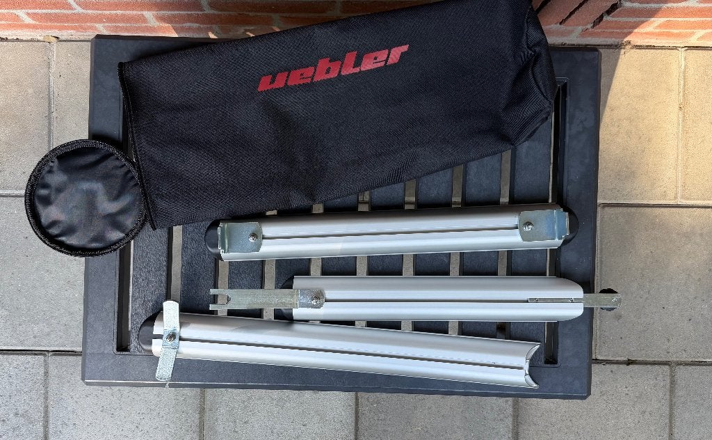 ** Nieuwe Uebler oprijgoot incl opbergtas F, P, X serie**, Elektrische fiets, Nieuw, Ophalen of Verzenden, Fietsendrager-accessoire