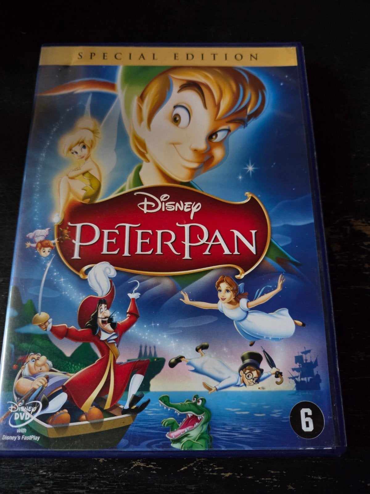 Peter Pan Walt Disney, Cd's en Dvd's, Alle leeftijden, Ophalen of Verzenden, Zo goed als nieuw, Amerikaans