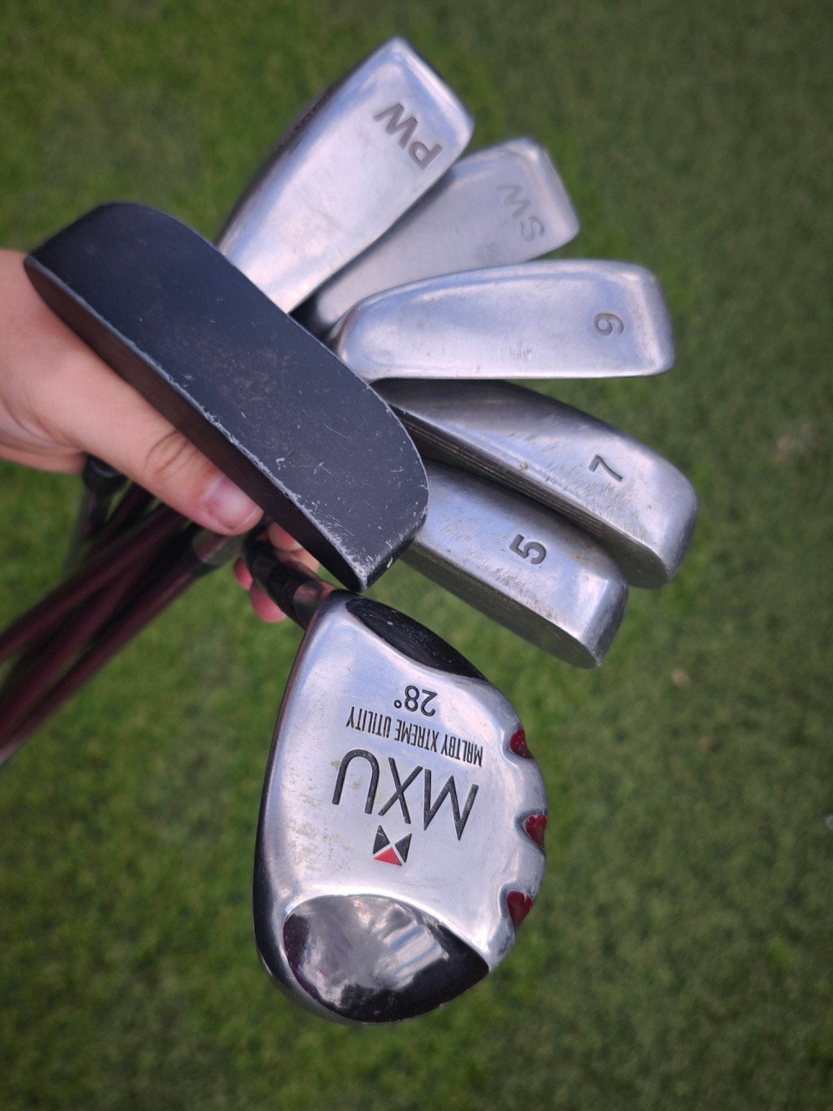 Wilson Dames Golfset 5,7,9,PW,SW,Putter, Hybride 3, Sport en Fitness, Golf, Ophalen, Gebruikt, Set, Overige merken
