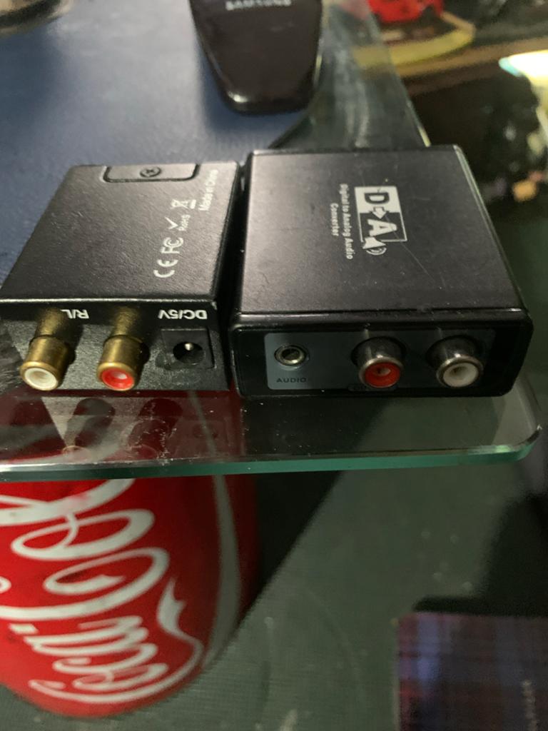 Digitale naar Analoge Audio Converters (2 stuks), Ophalen of Verzenden, Gebruikt