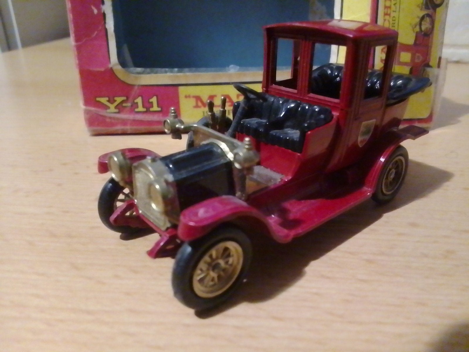 Packard Landaulet 1912, Ophalen of Verzenden, Auto, Matchbox