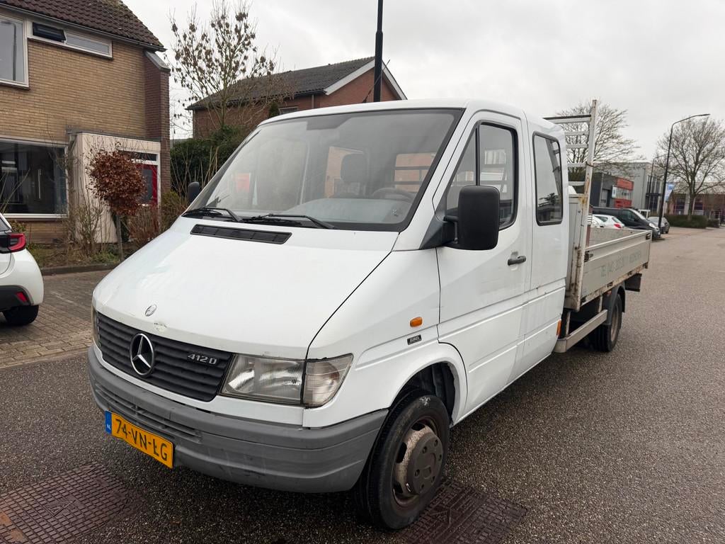 Mercedes-Benz Sprinter 412 D Xlang, Auto's, Euro 2, Achterwielaandrijving, Gebruikt, Bedrijf