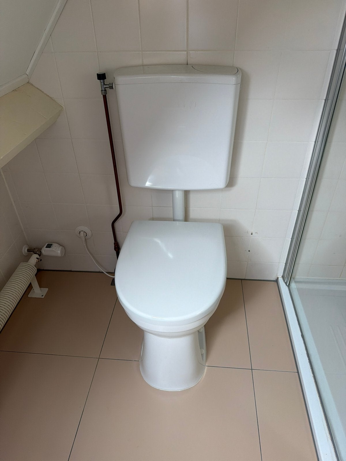 Sanibroyeur toilet met vermaler - Compact en efficiënt, Doe-het-zelf en Verbouw, Ophalen, Gebruikt, Toilet