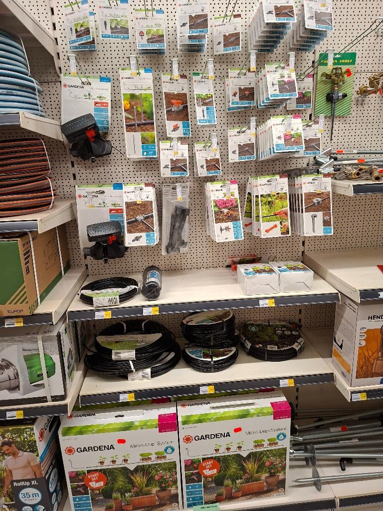 Partij Gardena Micro-Drip-Systeem, Ophalen, Nieuw