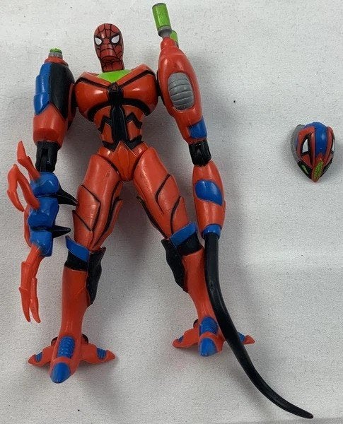 Spider-Man Web Trap Future Spiderman Figuur ToyBiz, Coolsingel 104, 3011 AG Rotterdam, Netherlands, Verzenden, Zo goed als nieuw