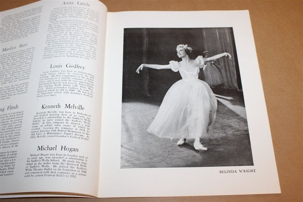 Londons Festival Ballet Ca. 1956 — Anton Dolin Programma, Ophalen of Verzenden, Gelezen