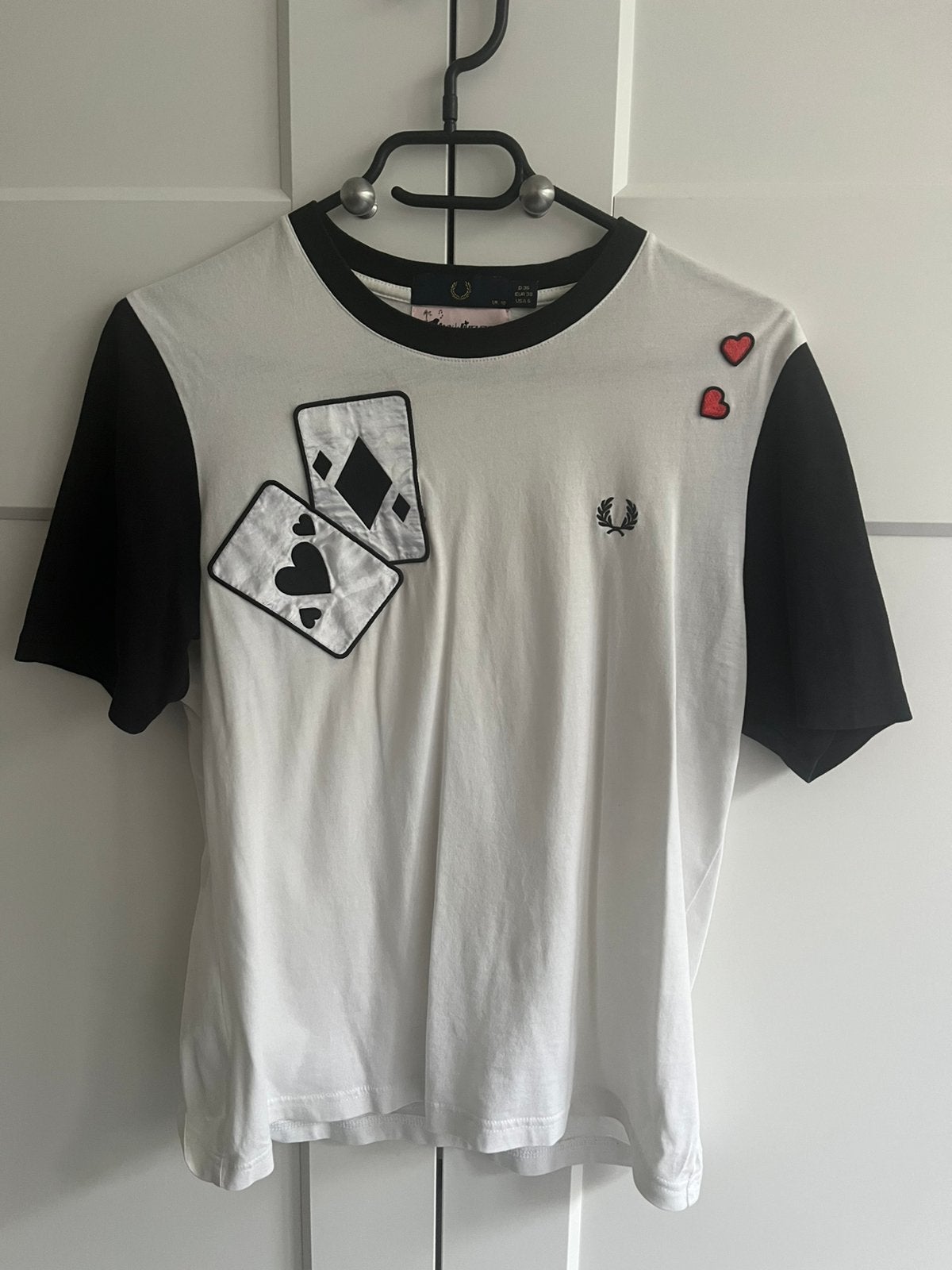 Fred Perry, Maat 38/40 (M), Wit, Ophalen of Verzenden, Zo goed als nieuw