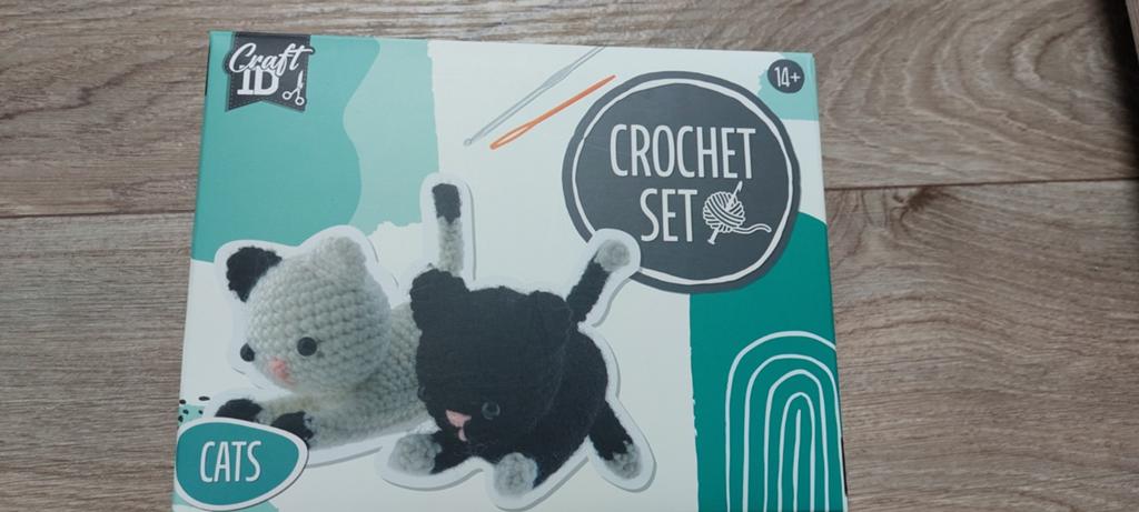 Haakset katten €5, Ophalen of Verzenden, Zo goed als nieuw, Haken, Overige typen