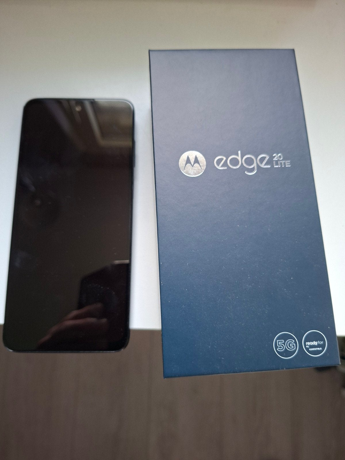 Motorola Edge 20 Lite 128GB Electric Graphite, Ophalen, Zo goed als nieuw, 6 megapixel of meer, Overige modellen