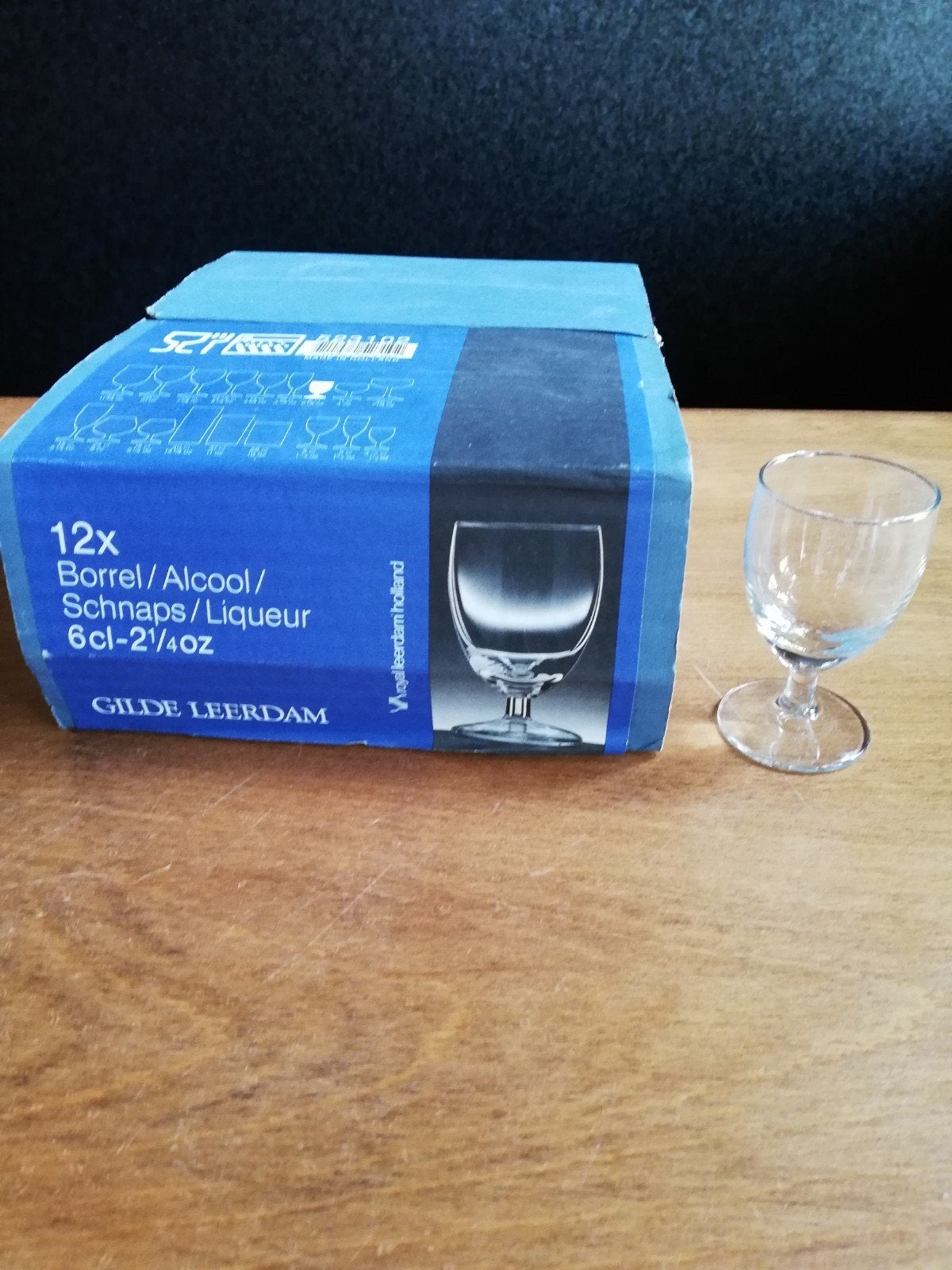 royal leerdam gilde borrelglazen 6cl (19st beschikbaar), Ophalen of Verzenden, Overige typen