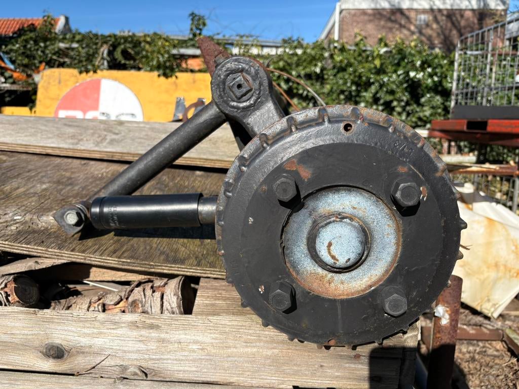 As voor aanhanger / caravan, Ophalen, Gebruikt