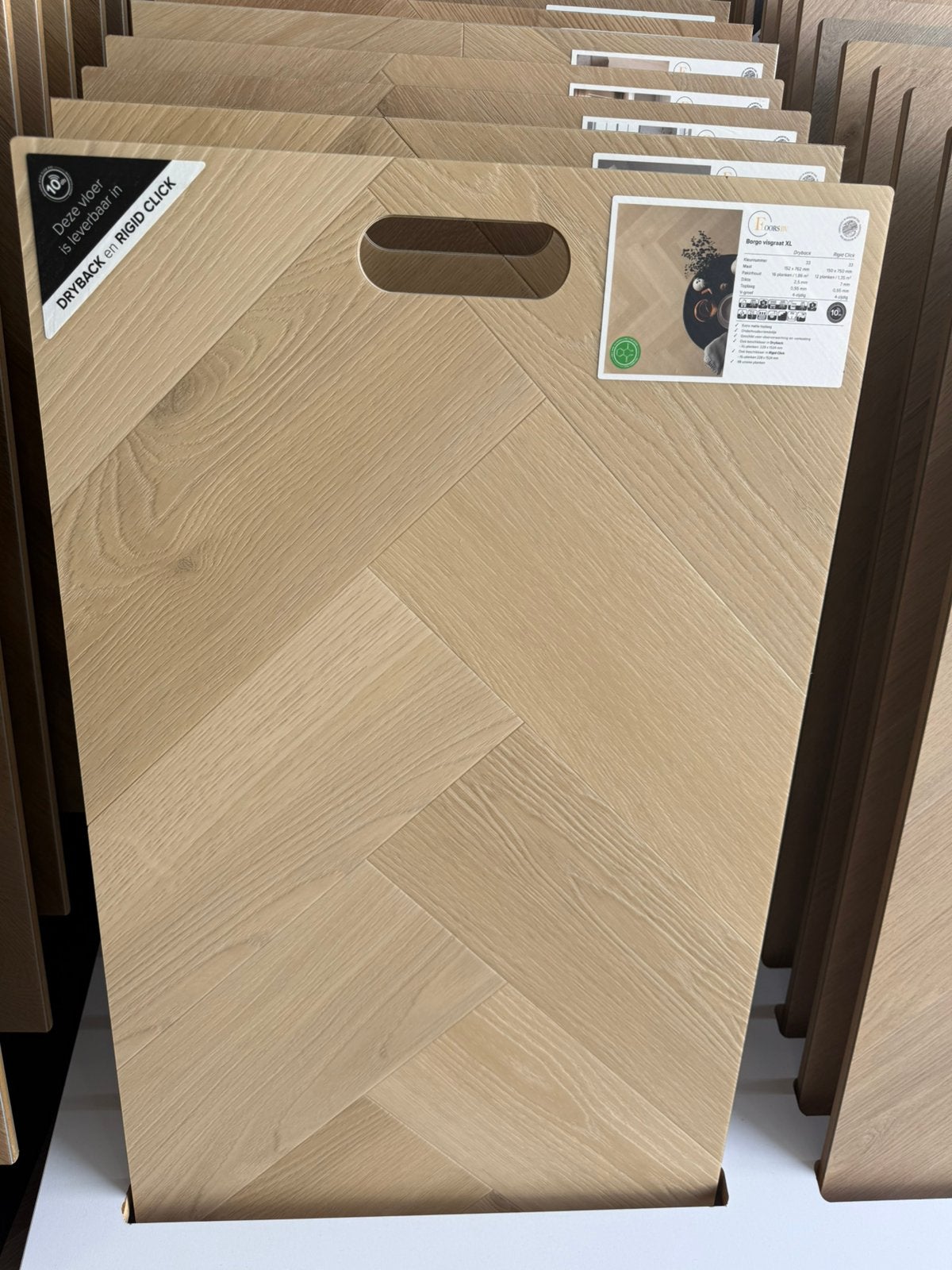 Foto 9 van PVC VISGRAAT VAN BELAKOS – GELEGD €55,- PER M²