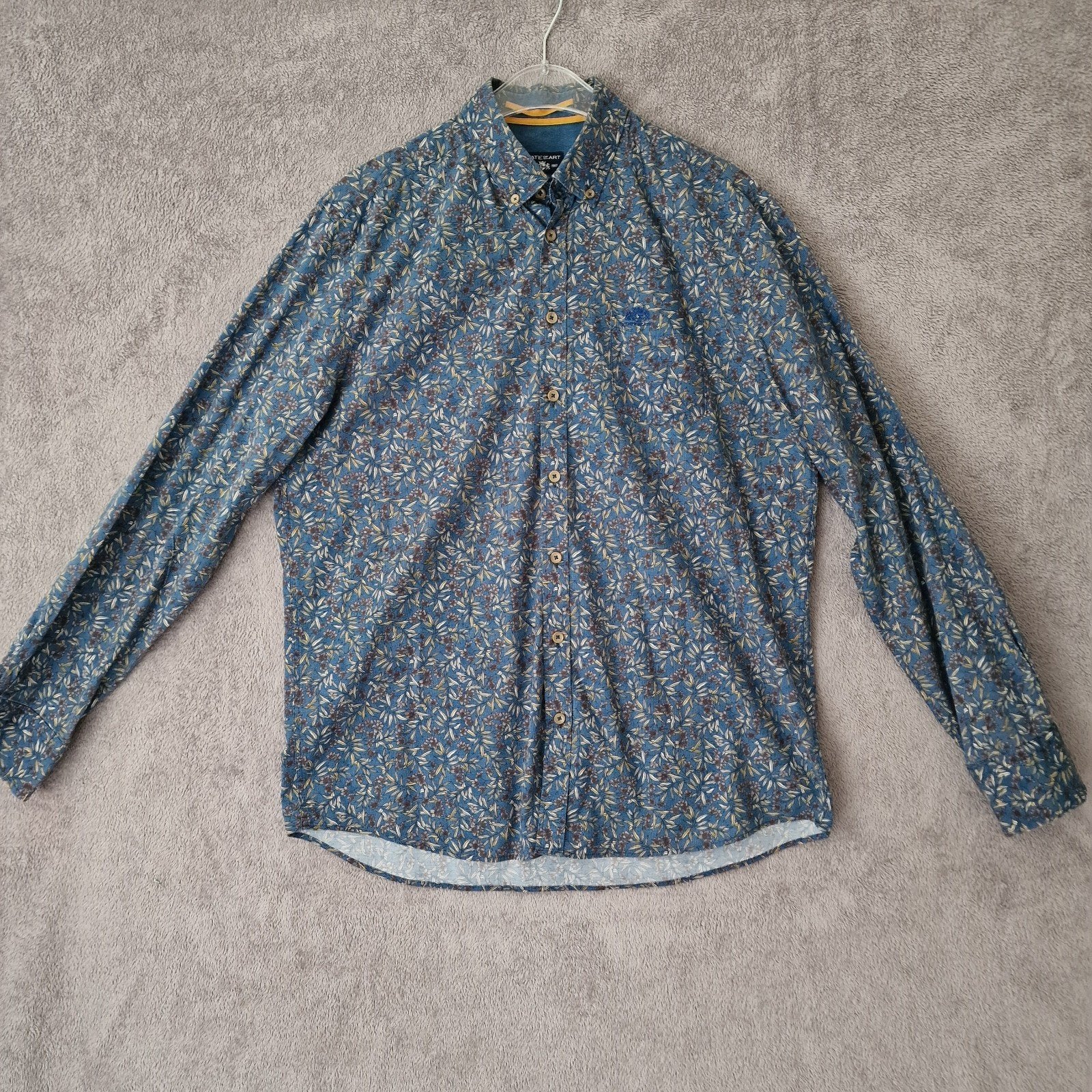 State of Art blouse lange mouw maat L. Strech. Regular fit, Kleding | Heren, Overhemden, State of Art, Blauw, ., Ophalen of Verzenden