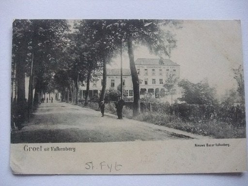 P273 Groet uit Valkenburg - Hotel Schaepkens van St Fijt, Verzenden, Voor 1920, Ongelopen, Limburg