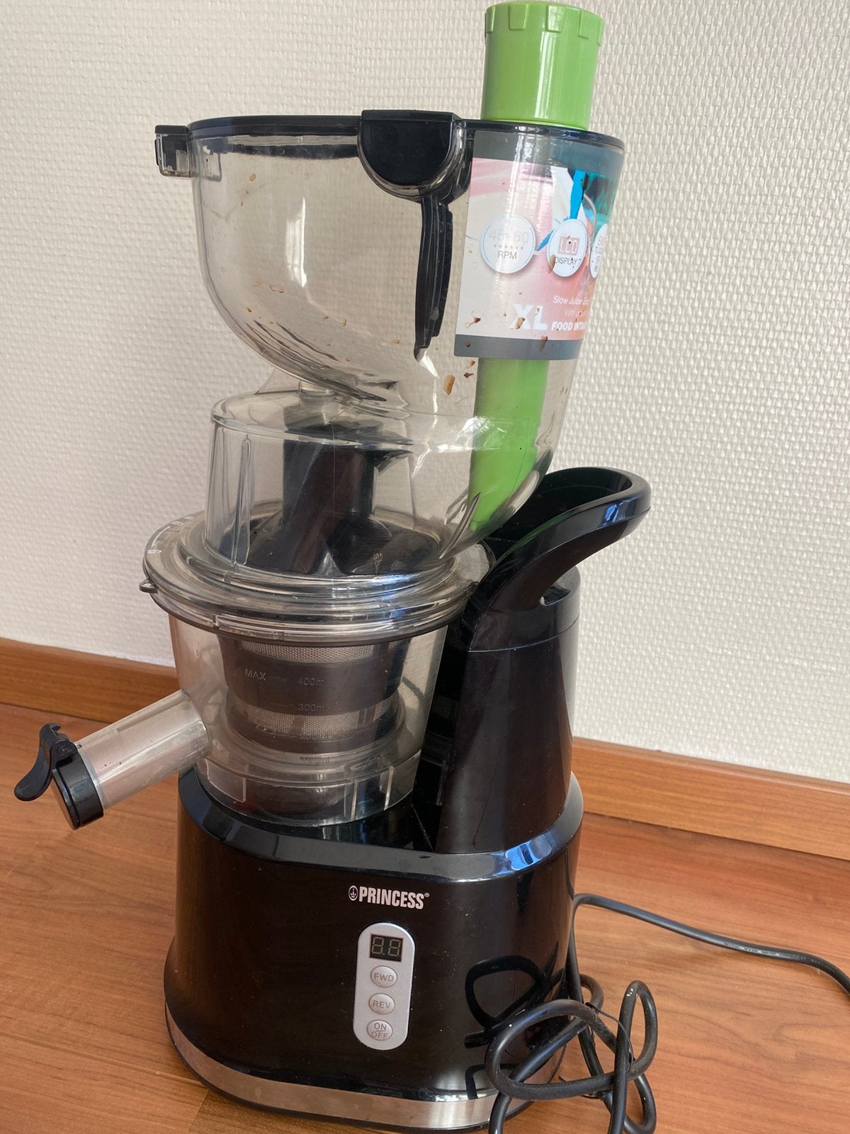 Verse sap apparaat slowjuicer, Ophalen, Zo goed als nieuw, Slowjuicer