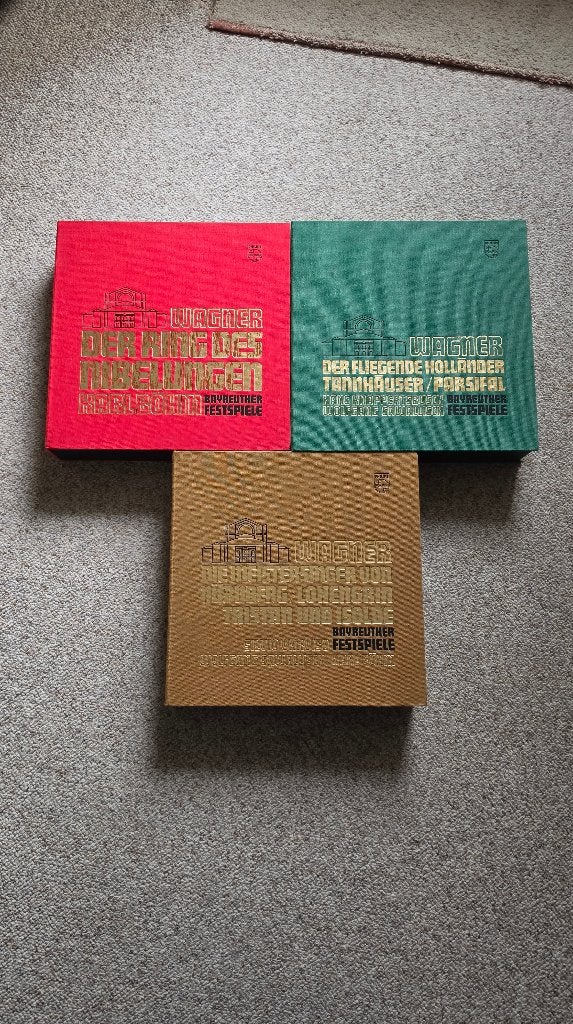 Complete Wagner Vinyl Boxset 100 Jahre Bayreuther Festspiele, Ophalen, Boxset, Overige componisten, Zo goed als nieuw