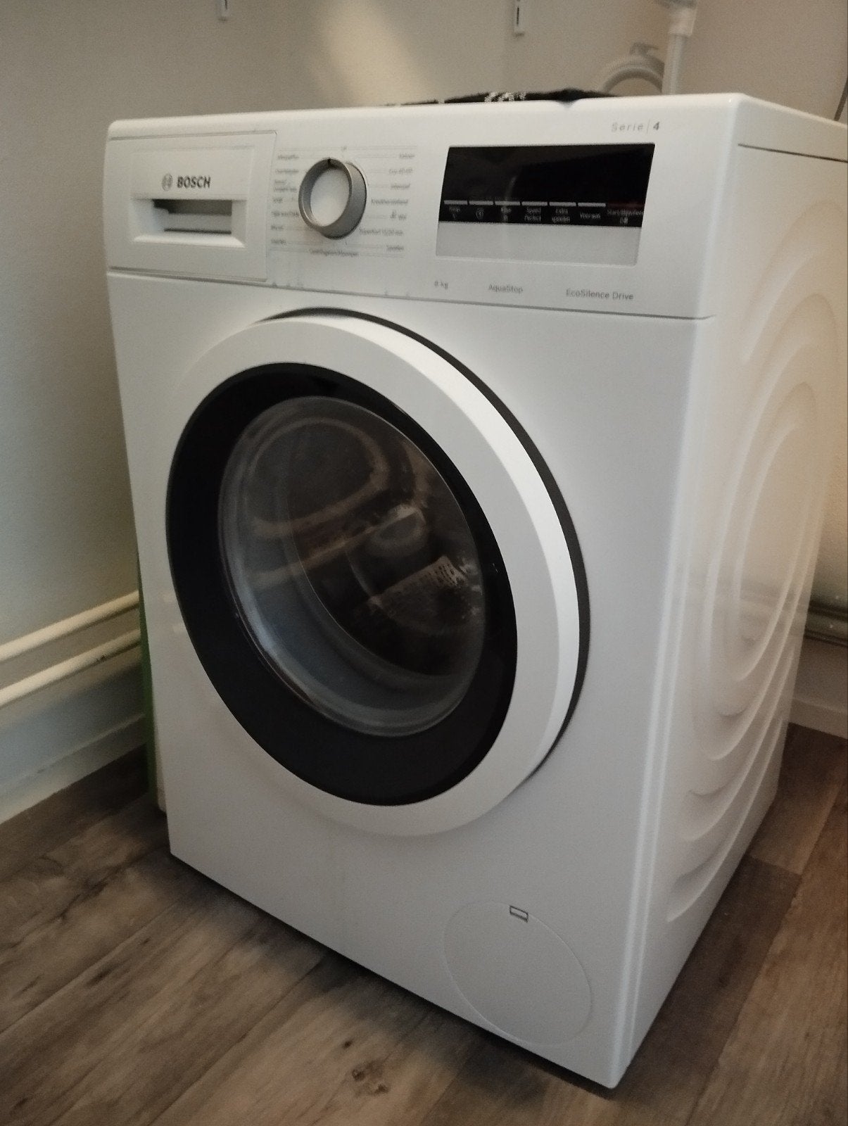 Bosch wasmachine wit., Witgoed en Apparatuur, Ophalen, 1200 tot 1600 toeren, Zo goed als nieuw, Voorlader